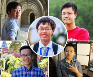 5 nam sinh Việt Nam ở Đại học Harvard