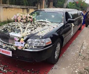 Chuyện hậu trường của đám cưới được đồn đoán "10 tỷ" rước dâu bằng Limousine