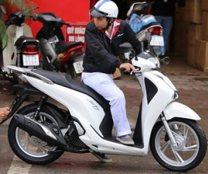 Honda SH 150i ABS 2017 lăn bánh với 110 triệu đồng ở Hà Nội