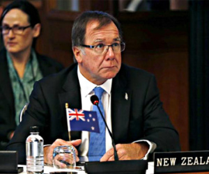 Ngoại trưởng New Zealand bàn chuyện Biển Đông với Tổng thống Philippines