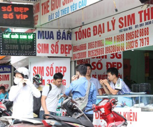 Sim rác vắng bóng, cửa hàng ế ẩm