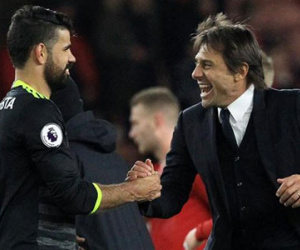 Diego Costa và Courtois đổi ý, gắn bó Chelsea vì Conte
