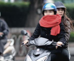 Không khí lạnh tràn về, Hà Nội nhiệt độ giảm mạnh