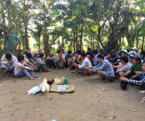 Nổ súng truy bắt 34 con bạc trong khu vườn rậm