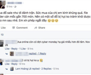Kiếm cả chục triệu đồng nhờ nhận đặt hàng online dịp Black Friday