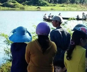 Lật xuồng ở lòng hồ thủy điện, 3 người tử vong