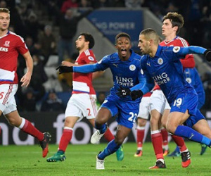 Leicester thoát thua đội mới lên hạng nhờ hai quả phạt đền