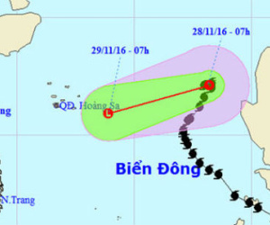 Bão Tokage suy yếu thành áp thấp nhiệt đới