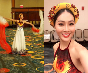 Gặp sự cố, Diệu Ngọc buộc phải thay đổi phần thi tài năng tại "Miss World" vào phút chót