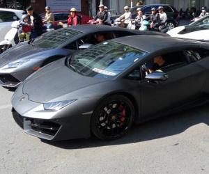 Lamborghini Huracan của tay chơi 9X Sài thành được cho Bắc tiến