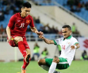 Indonesia mất cặp trung vệ tốt nhất khi đấu Việt Nam