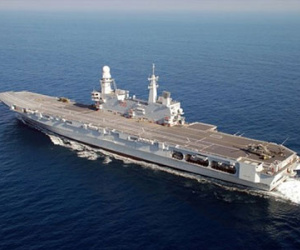 Italia đóng tàu sân bay mới để đối phó với Nga