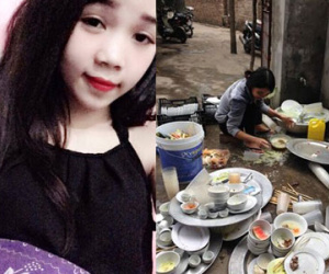 Thêm một nàng dâu mới về nhà chồng 1 mình còng lưng "chiến đấu" với 17 mâm bát ngổn ngang
