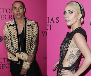 Victoria's Secret Show: Váy lộ hình xăm của Lady Gaga và khuôn mặt "búp bê Ken" của NTK Balmain, cái nào nổi hơn?