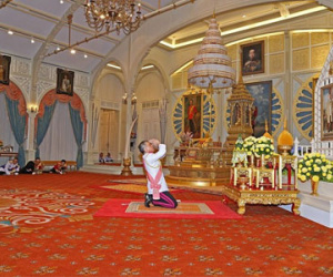 Hình ảnh tân Quốc vương Thái Lan trong ngày đăng cơ