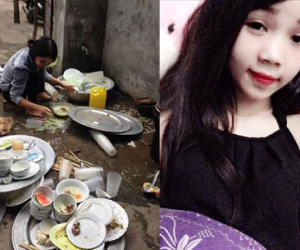 Một mình rửa 17 mâm bát đĩa đám giỗ, nàng dâu 20 tuổi sáng nhất Facebook