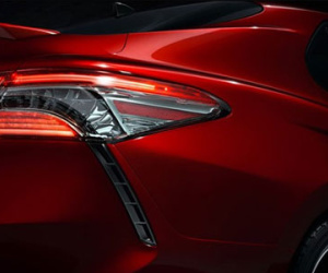 Hình ảnh đầu tiên của Toyota Camry 2018