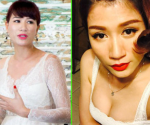Trang Trần được chồng động viên đi nâng ngực sau sinh