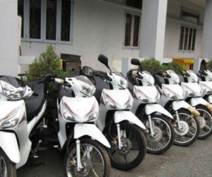 Gã thủ kho lấy trộm hàng chục xe máy của công ty đi cầm cố