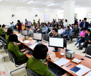 Thu phí khi cấp mới thẻ căn cước công dân
