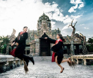 Ảnh cưới hóa thân thành Harry Potter của đôi trẻ Đà Nẵng