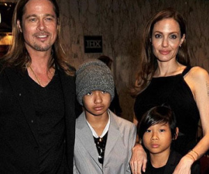 Brad Pitt không có quyền tự đến thăm các con