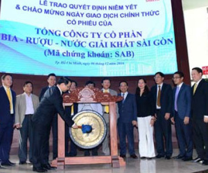 Cổ phiếu Sabeco lên sàn HOSE hôm nay