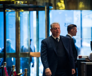 Trump và con gái gặp cựu phó tổng thống Mỹ