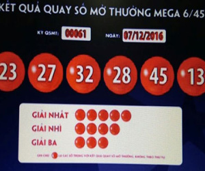 Vừa ra Hà Nội, xổ số Mega 6/45 có người trúng 70 tỷ đồng