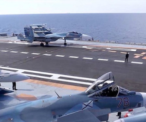 Máy bay trên tàu sân bay Nga sẽ chuyển vào căn cứ ở Syria