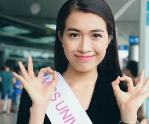 Đại diện VN thi Hoa hậu hoàn vũ 2016 không biết tiếng Anh?
