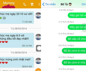 Cười bò với những tin nhắn giữa bố mẹ và con khi phụ huynh quá “kiệm lời”