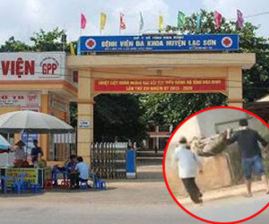 Gia cảnh bần hàn của bệnh nhân quấn chiếu được khiêng bộ về nhà