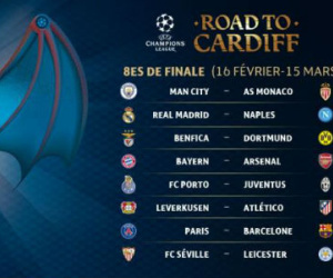 KẾT QUẢ bốc thăm vòng 1/8 Champions League: PSG gặp Barca. Bayern Munich đối mặt với Arsenal