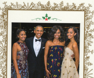 Tấm thiệp Giáng sinh cuối cùng của gia đình Tổng thống Obama