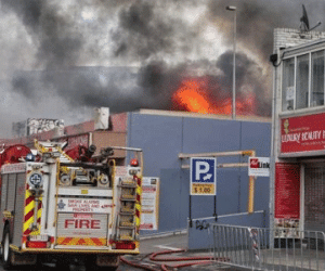 Cháy chợ người Việt ở Footscray, tây Melbourne, Úc
