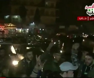 Hàng nghìn người Syria ra đường mừng Aleppo được giải phóng