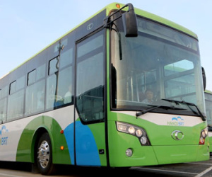 Cận cảnh dàn xe buýt nhanh BRT trước giờ hoạt động
