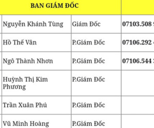 Trung tâm vụ phó 26 tuổi làm việc có 5 phó giám đốc