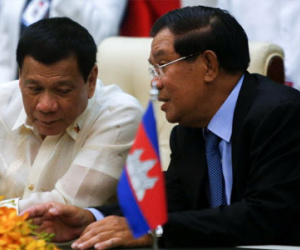 Campuchia và Philippines không bàn chuyện Biển Đông