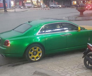 Choáng với Rolls-Royce Ghost màu như taxi của đại gia Ninh Bình