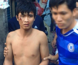 Nam thanh niên nghi ngáo đá cố thủ trong nhà dân suốt đêm