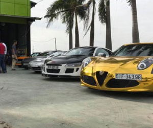 Audi R8 độ 1 tỷ Đồng cùng dàn xe thể thao hàng độc tụ tập tại Sài thành