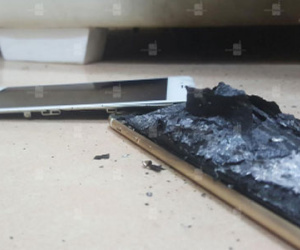 Nóng: Apple iPhone 6s lại phát nổ sau khi sạc pin