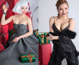 Phương Trinh Jolie táo bạo khoe vai trần, ngực đầy