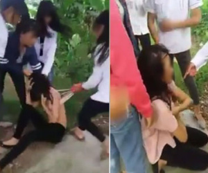 Nữ sinh Hải Phòng bị đánh hội đồng, lột đồ bắt quỳ gối xin lỗi vì mâu thuẫn trên facebook