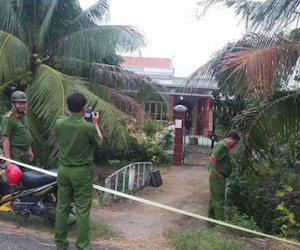 Chủ sạp vải chết trong tư thế bị trói tay chân, bịt miệng