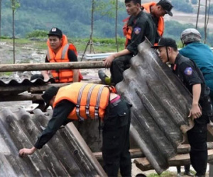 Hình ảnh đẹp của chiến sỹ công an, quân đội năm 2016