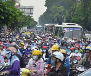 Kẹt xe, đất tuyến phố chính vào Tân Sơn Nhất vẫn gần 200 triệu đồng mỗi m2
