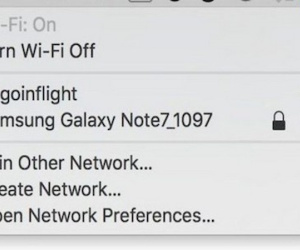 Máy bay chậm trễ vì hotspot Wi-Fi có tên "Galaxy Note 7"
